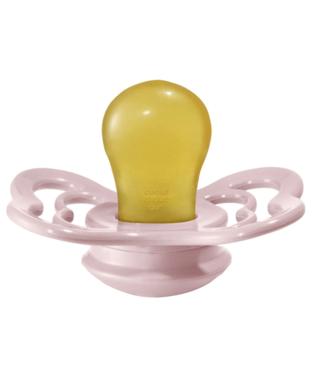 Set 2 Ciucci Tettarella Simmetrica In Gomma Naturale 0/6 Mesi - Colore Haze E Rosa - Bibs 4 Set 2 Ciucci Tettarella Simmetrica In Gomma Naturale 0/6 Mesi - Colore Haze E Rosa - Bibs - immagine 2